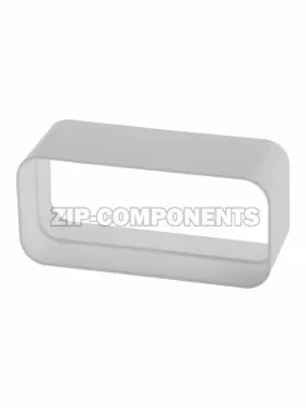 Переходник плоского вентиляционного канала125 мм, для вытяжки Bosch 00571646