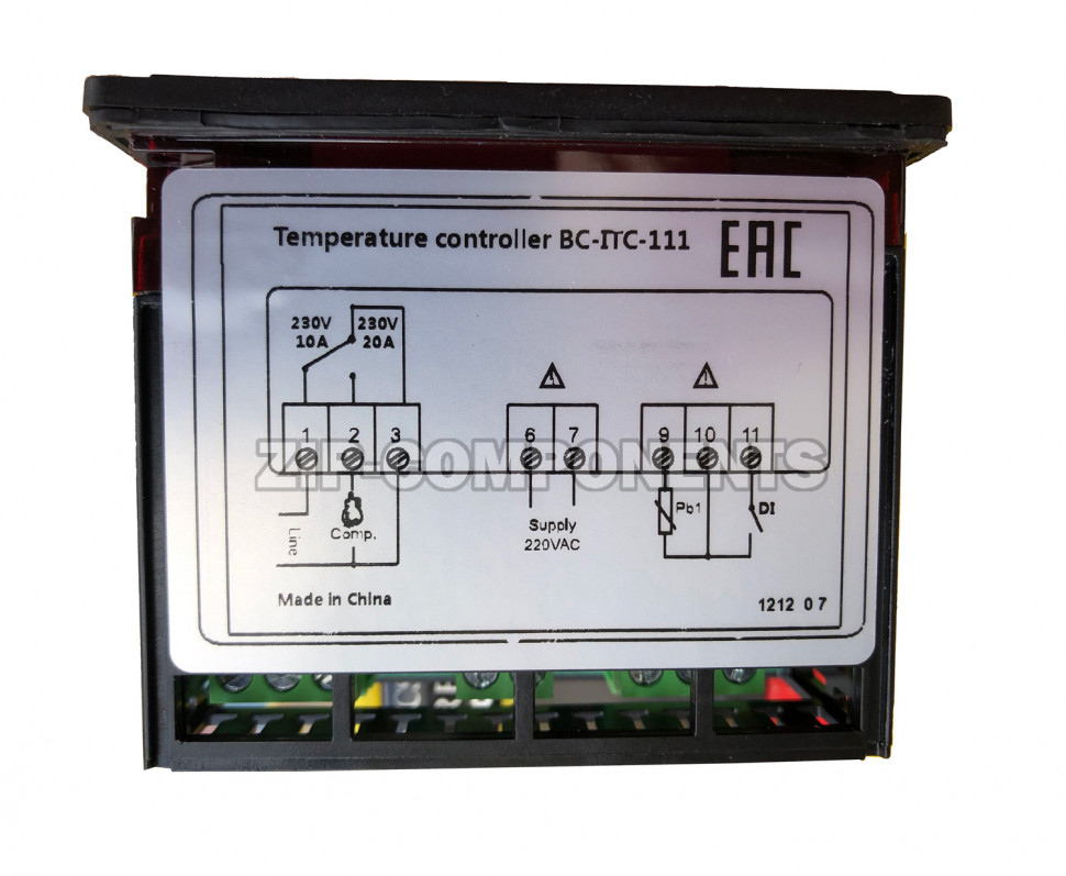Программируемый контроллер 1 датчик 220V Becool BC-ITC-111