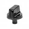 Ручка регулировки конфорок для кухонных плит Indesit, Ariston 285824 черный C00285824